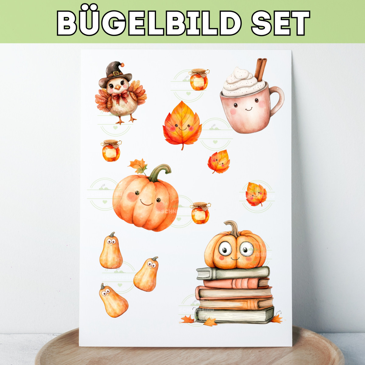 Bügelbild Halloween/Herbst VB Set